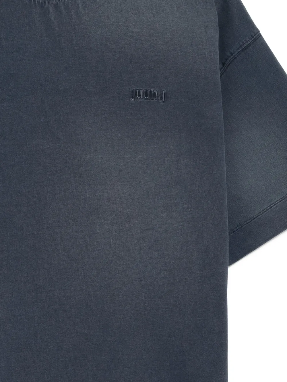 Juun.J Boy-ish T-shirt Blauw