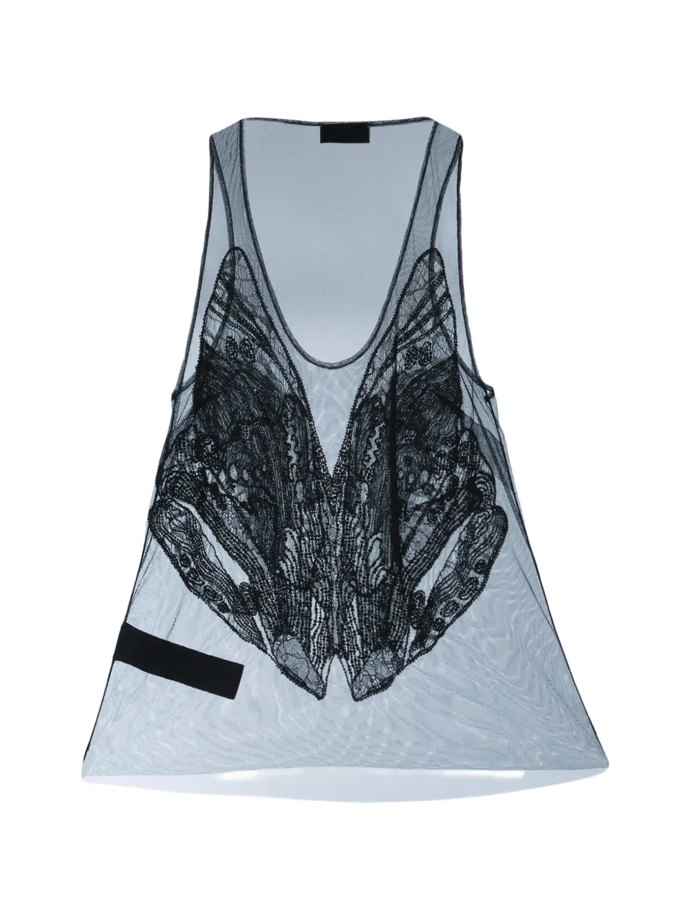 Elisabetta Franchi Mouwloze blouse Zwart
