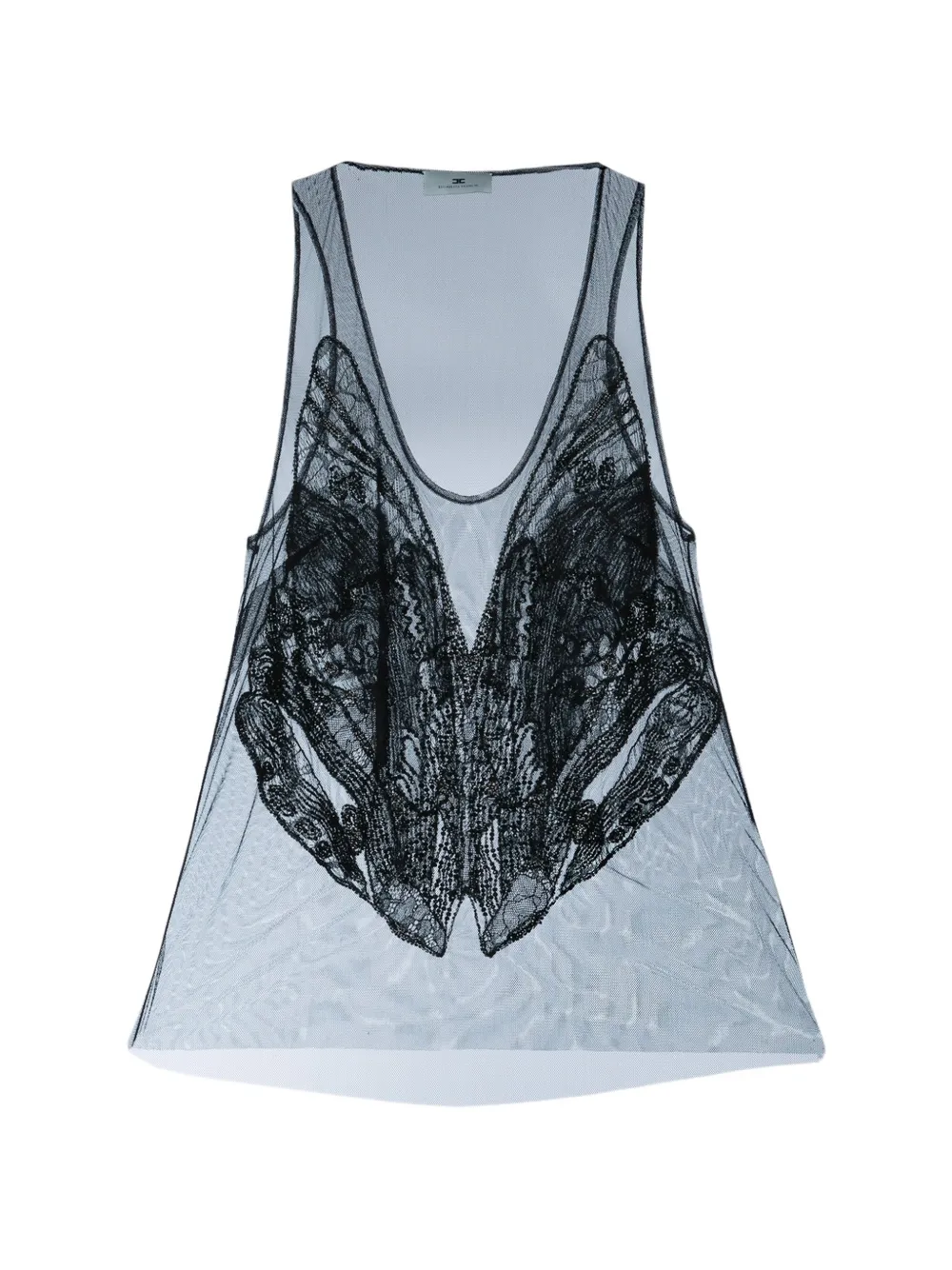 Elisabetta Franchi sleeveless blouse - Nero