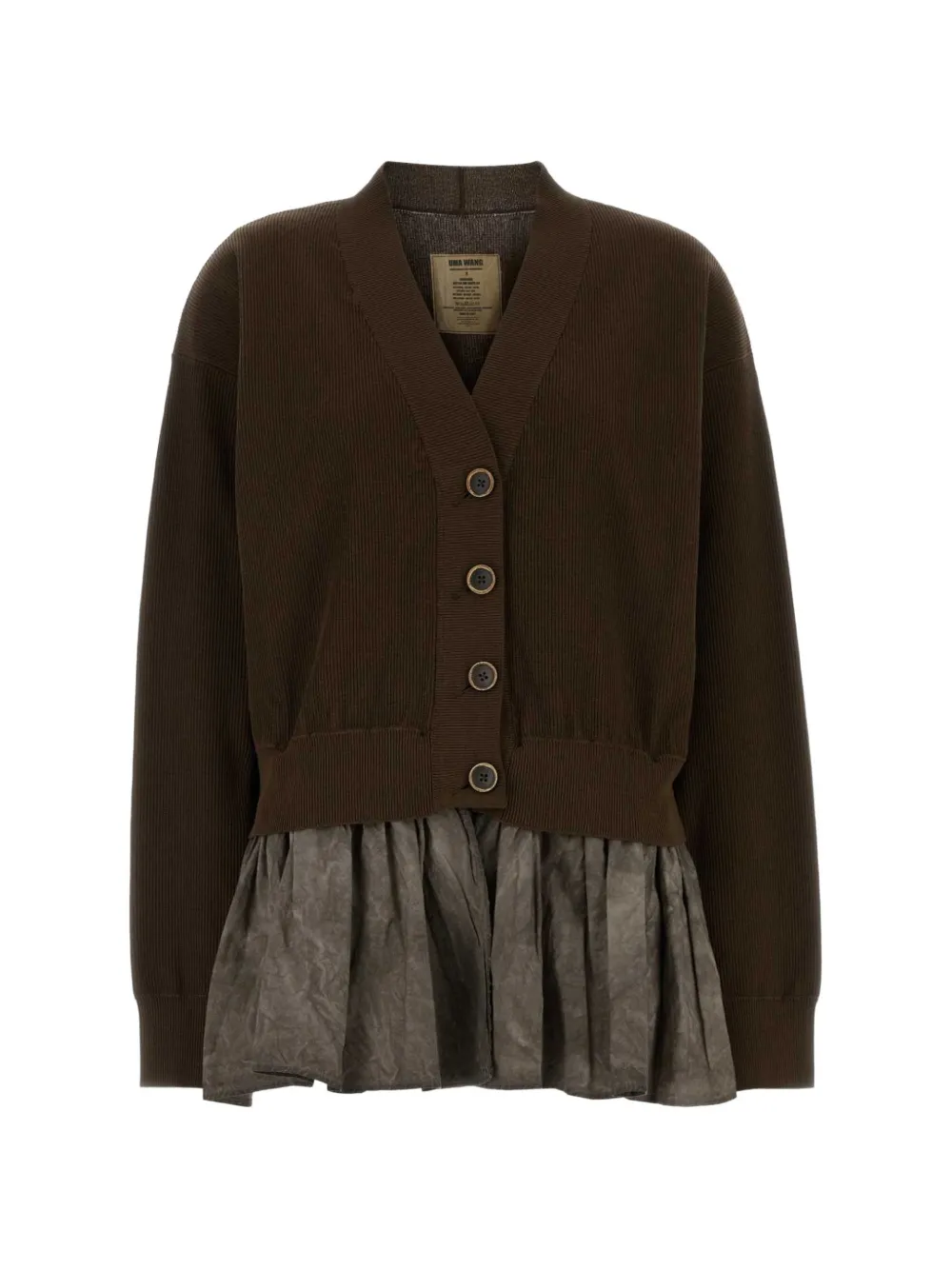 Uma Wang oversize cardigan - Marrone