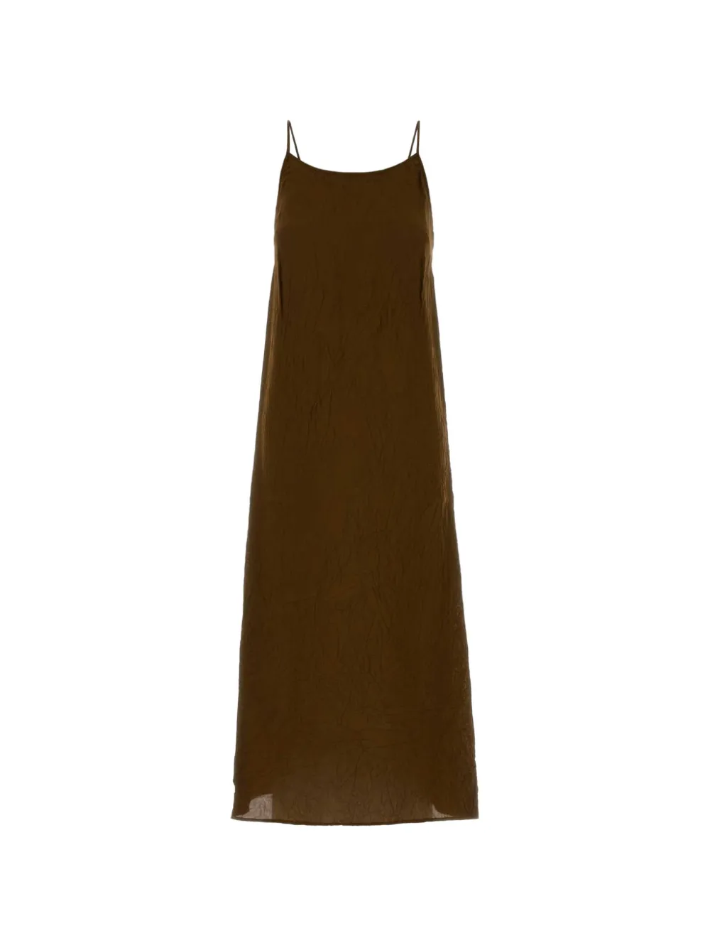 Uma Wang mud jersey anaya dress - Marrone
