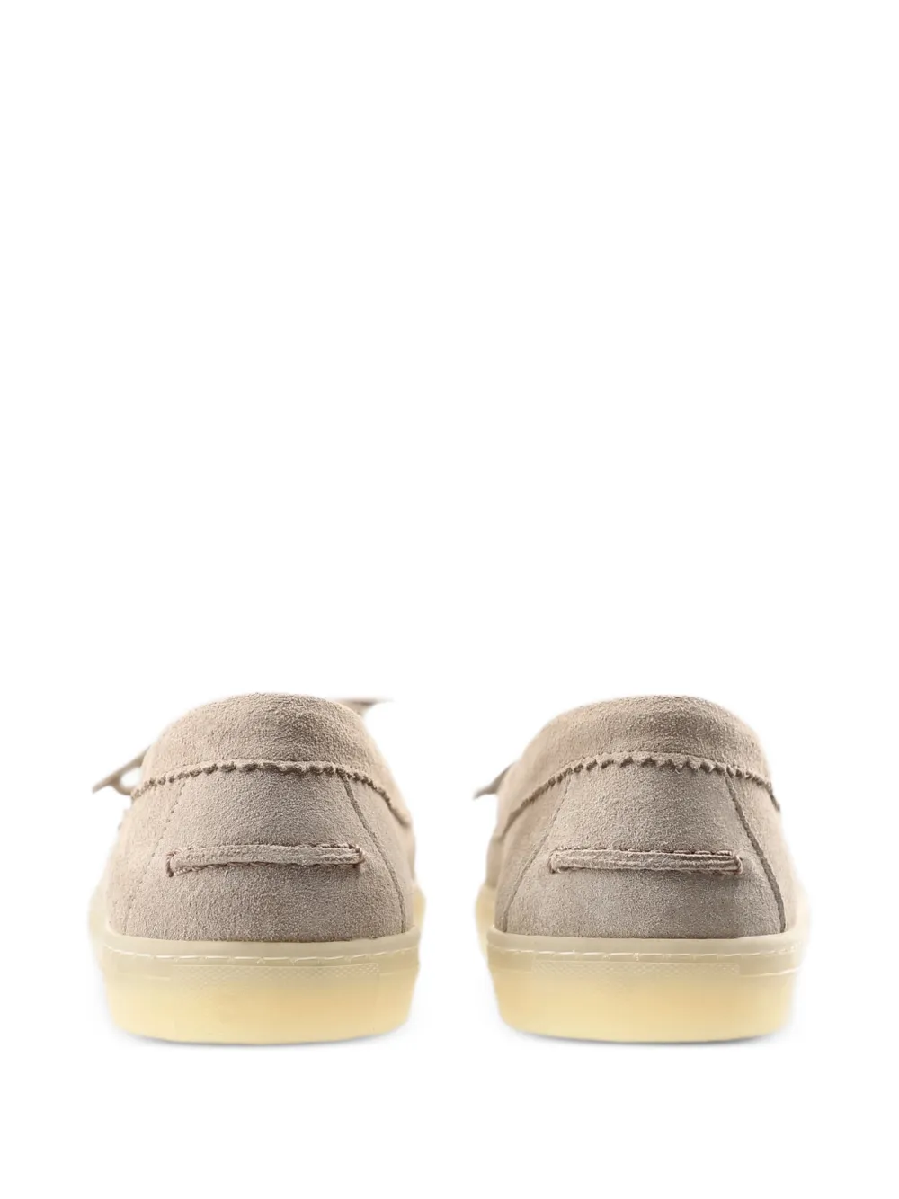 Copenhagen Sneakers met franje stiksel Beige