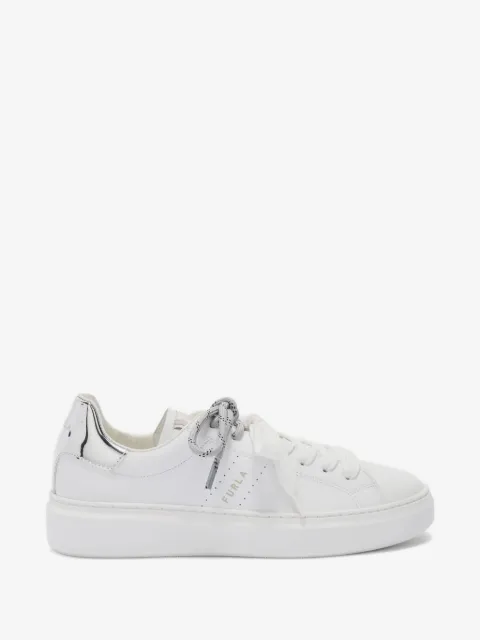Furla Hype silver-tone detail sneakers