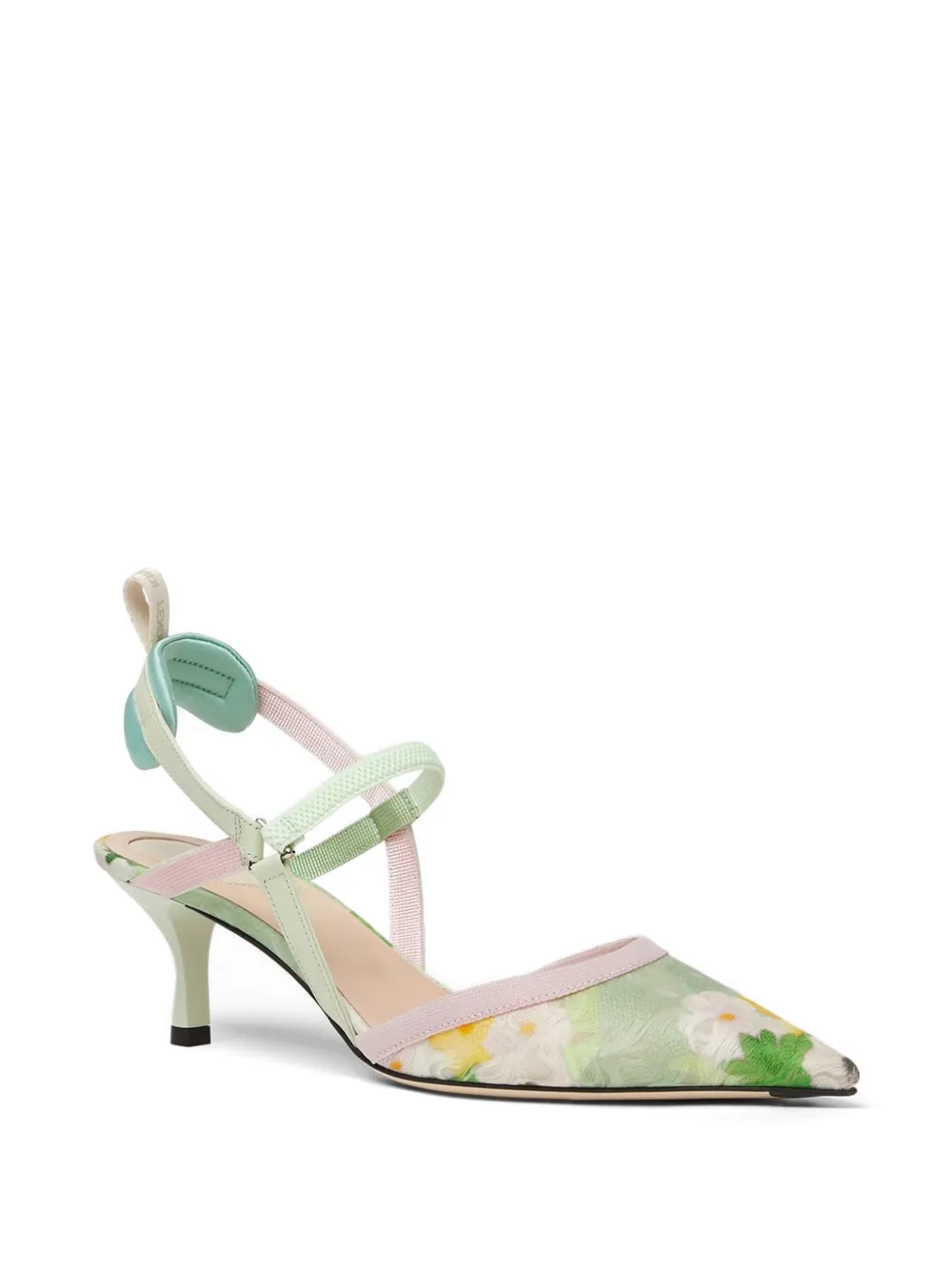 FENDI Colibrì Lite pumps met bloemenprint Groen