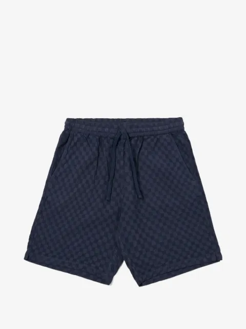 Universal Works Simple checkered drawstring shorts