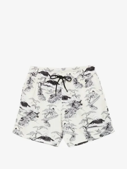 Mauna Kea elastic-waistband swim shorts