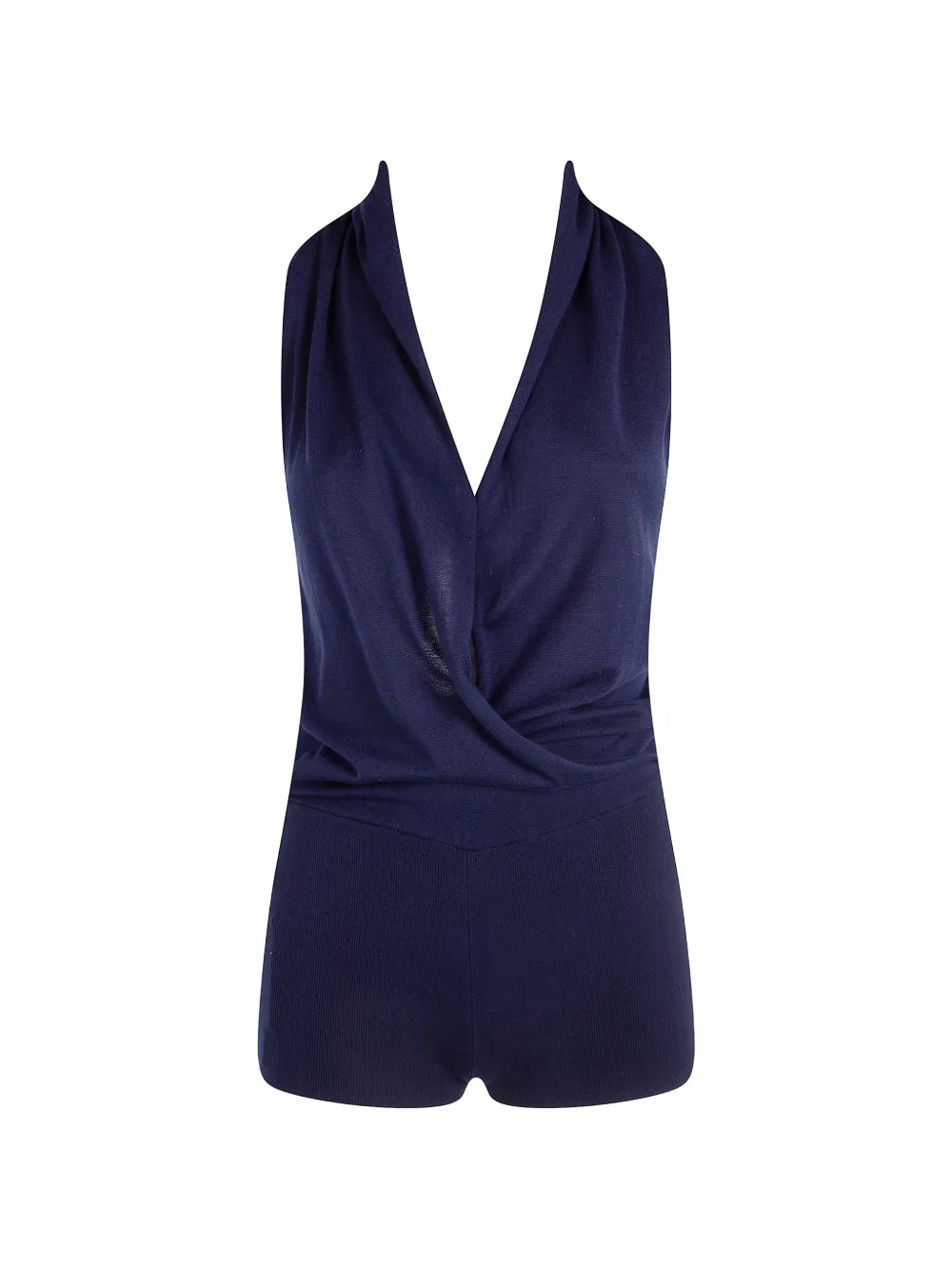 Paloma Wool Soma halterneck draped jumpsuit - Blu
