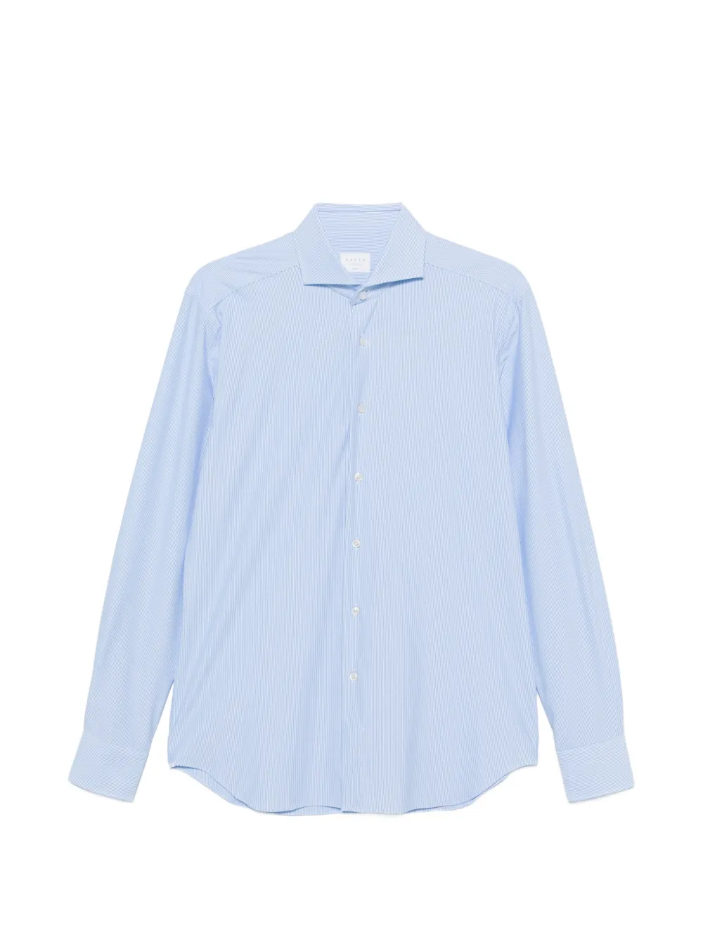 Xacus 스트라이프 긴소매 셔츠 | 블루 | Image 1