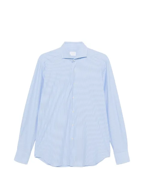 Xacus striped long-sleeve shirt