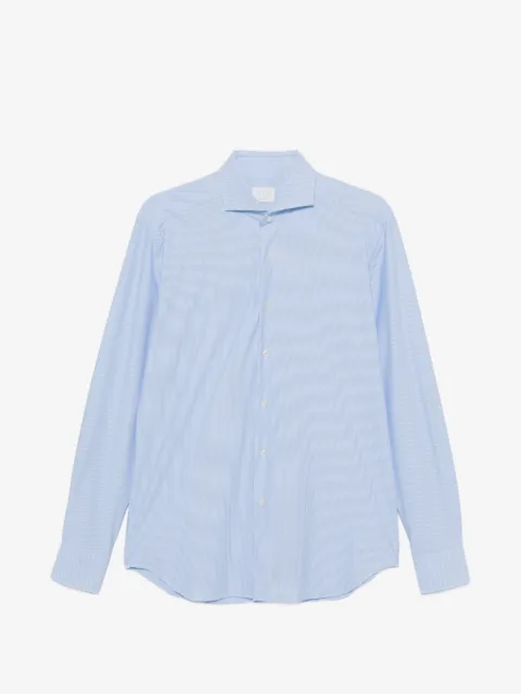 Xacus striped long-sleeve shirt