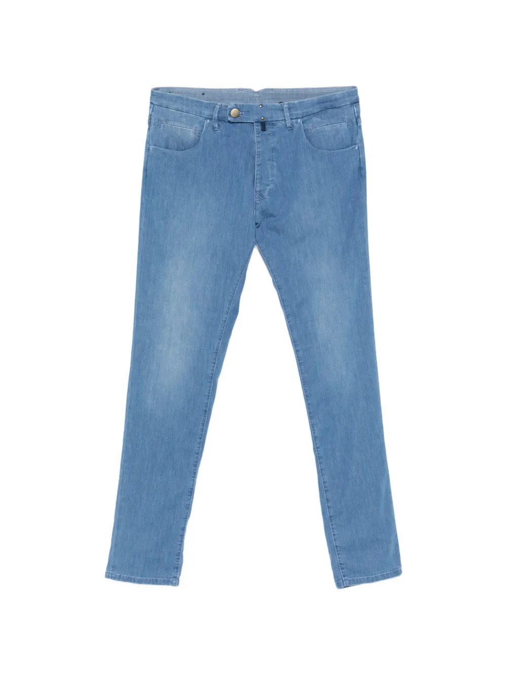 Incotex washed pocket trousers - Blau