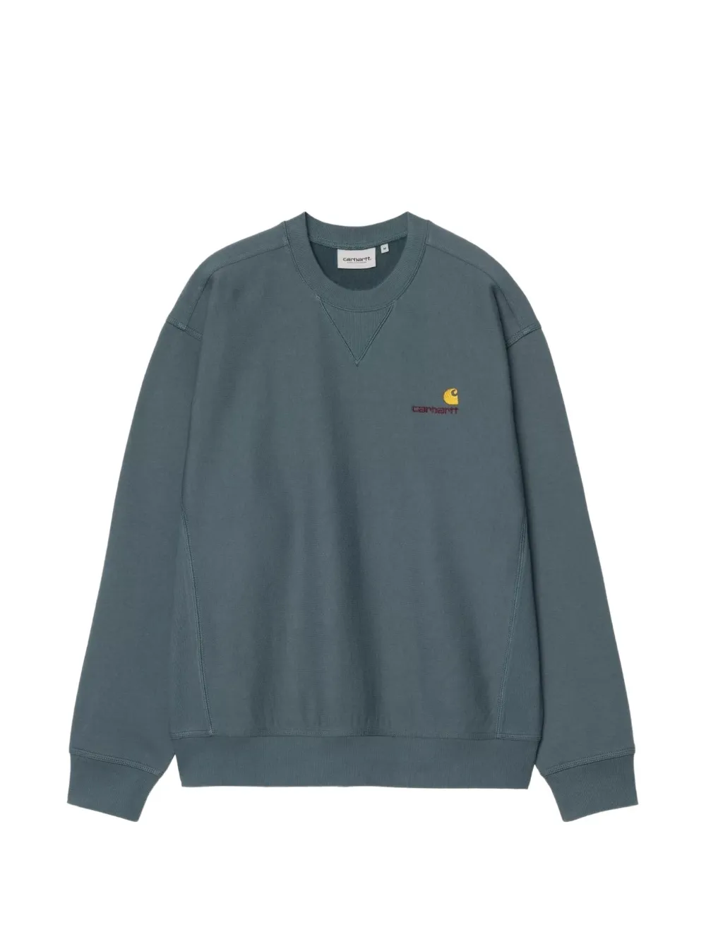 Carhartt WIP American Script Sweatshirt mit Logo - Blau