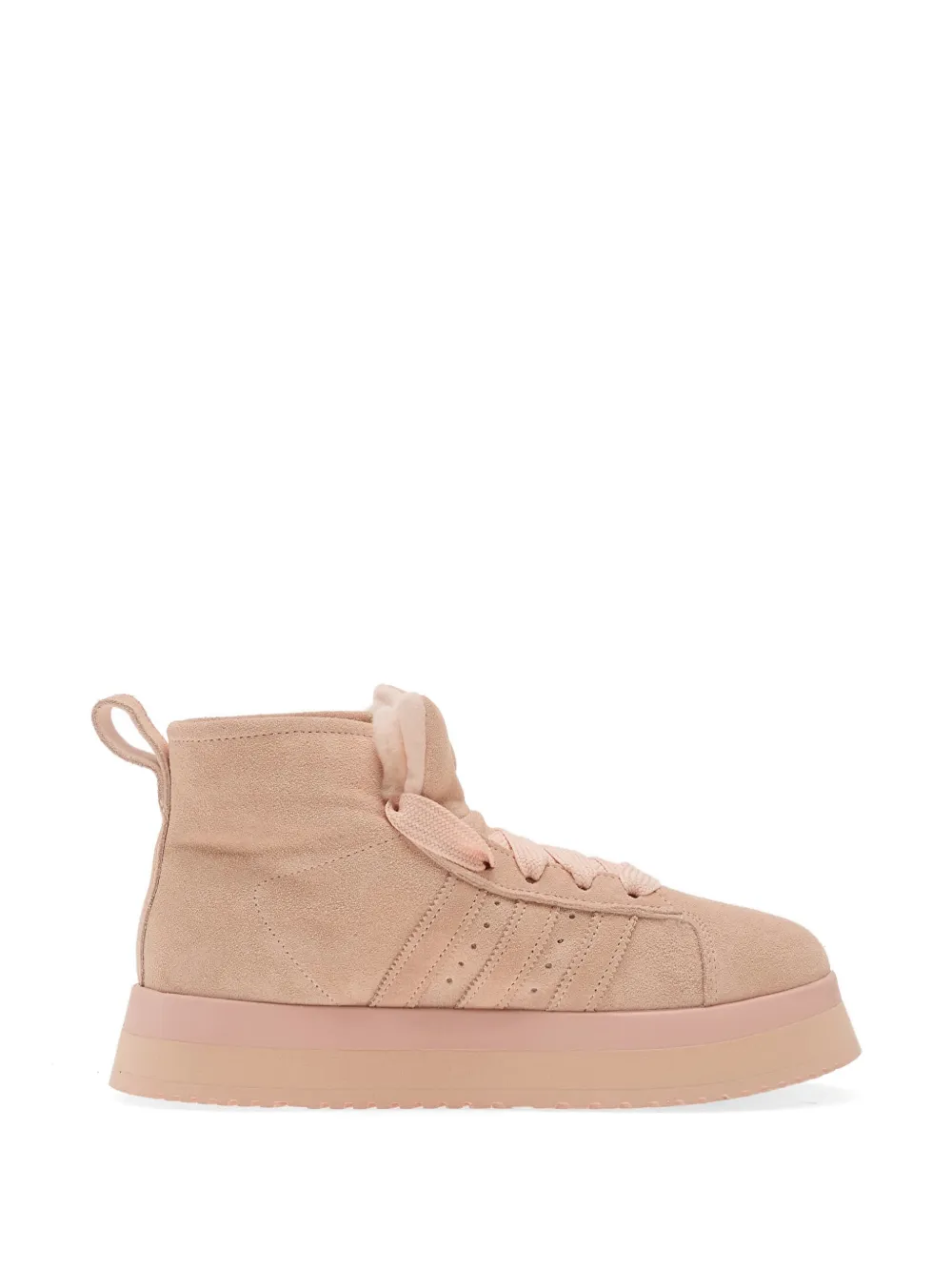 adidas Campus 00s platform high-top sneakers Roze