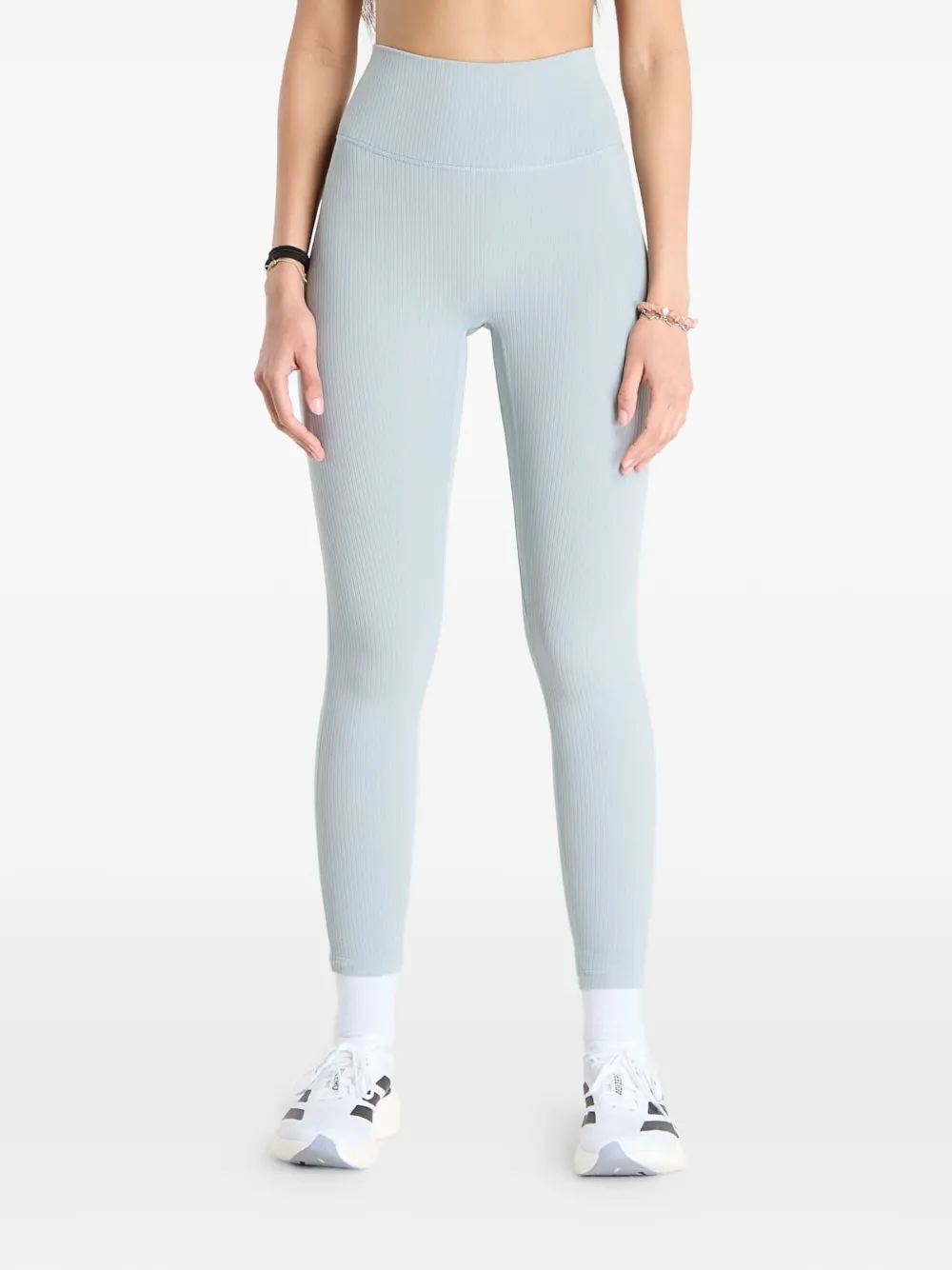 adidas Geribbelde legging Groen