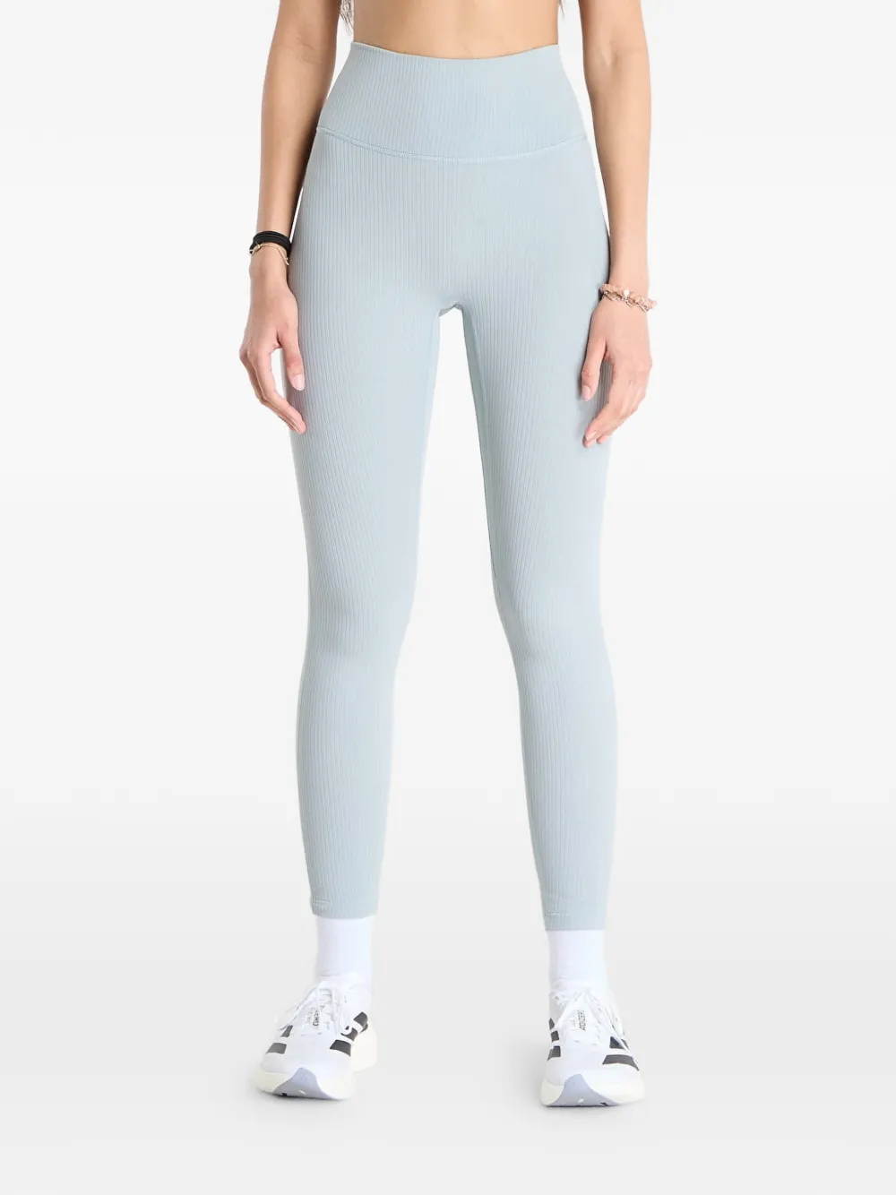 adidas ribbed leggings - Grün