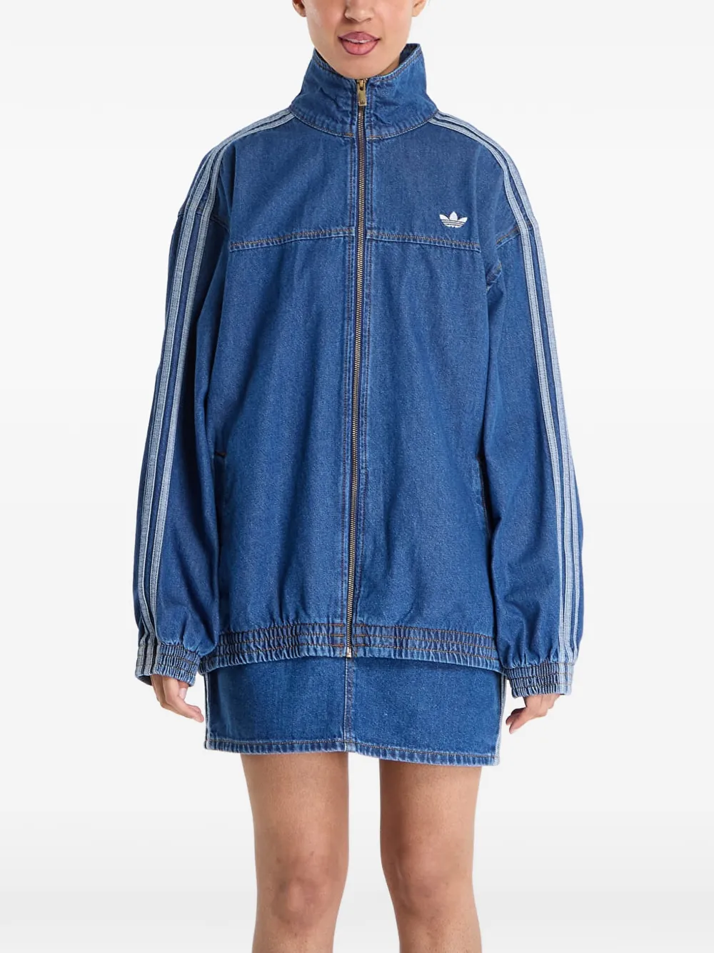adidas Firebird Adilenium denim jacket - Blu