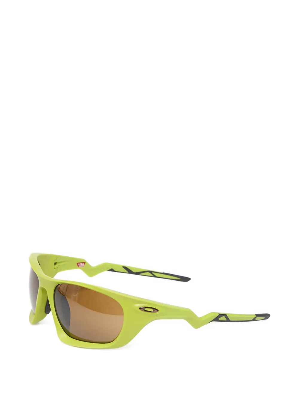 Oakley Lateralis Prizm zonnebril met wolfraam montuur Groen