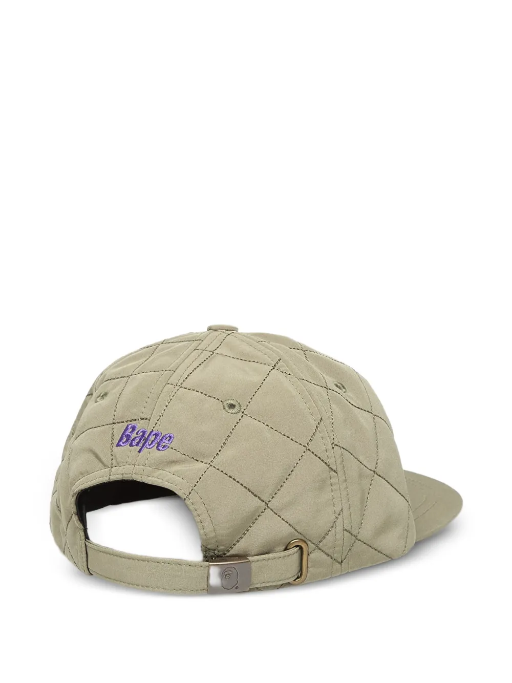 A BATHING APE® 베이프 로고 퀼팅 코튼 캡 모자 | 남성 | Image 2