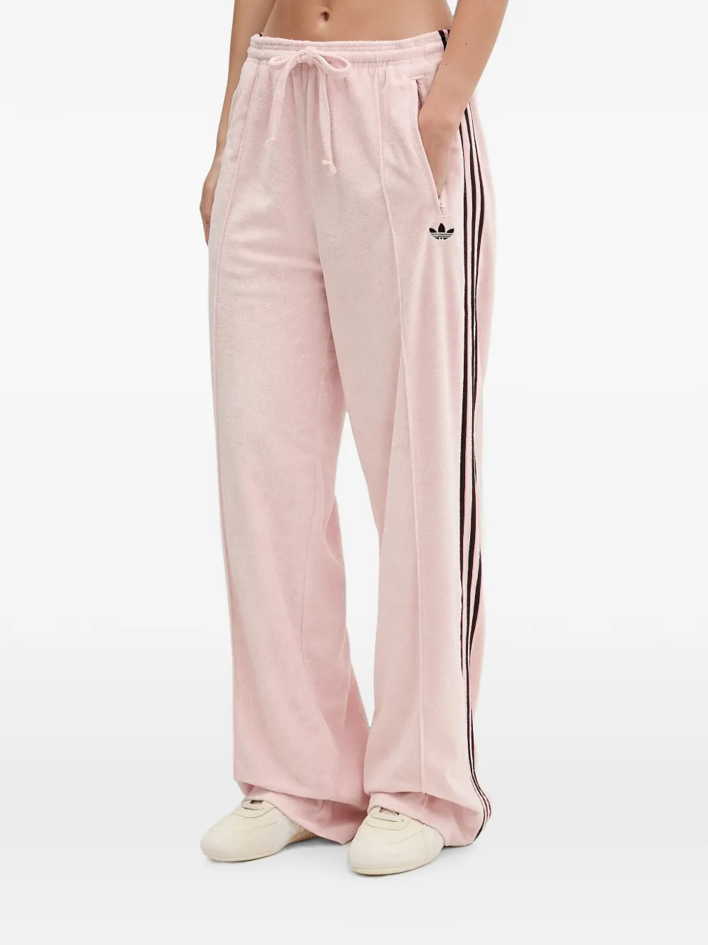 adidas Pantaloni sportivi Firebird a gamba ampia - Rosa