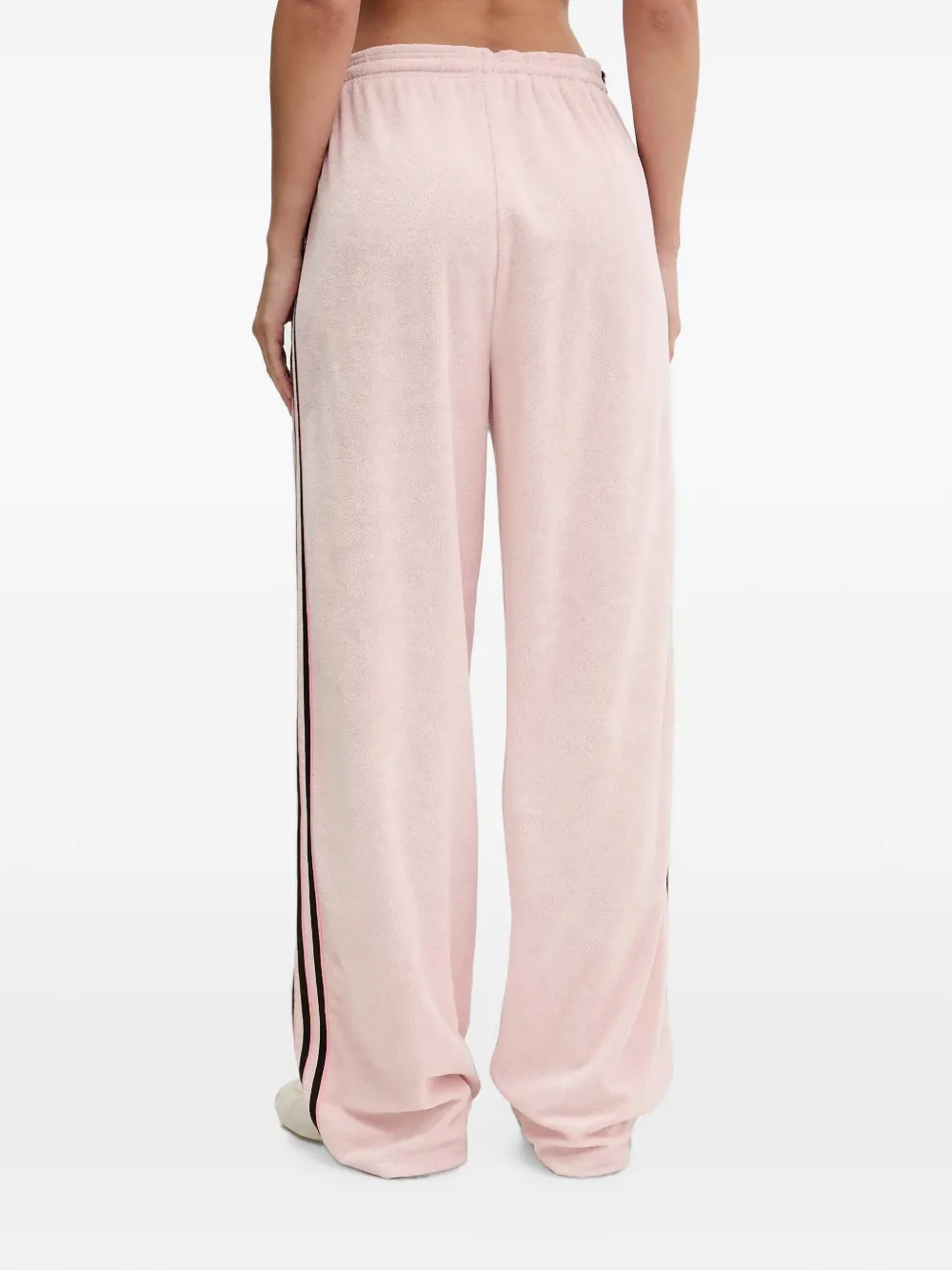 adidas Trainingsbroek met wijde pijpen Roze