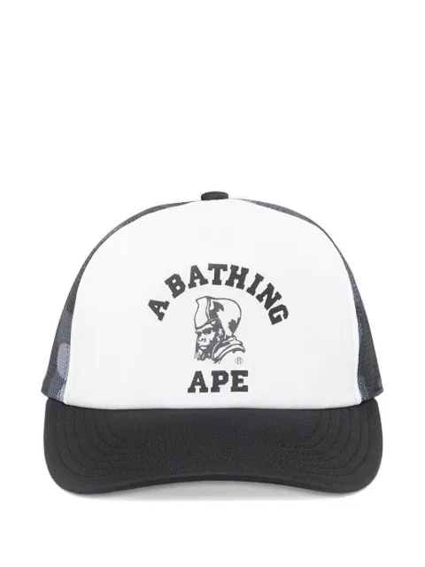 A BATHING APE® camo-print cap