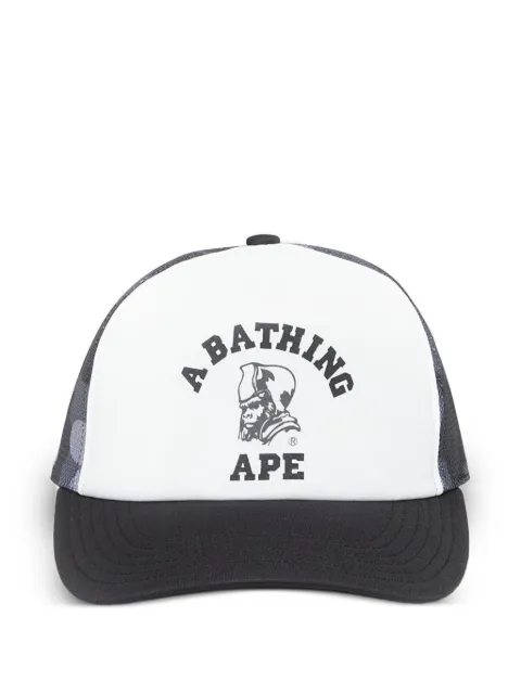 A BATHING APE® camo-print cap