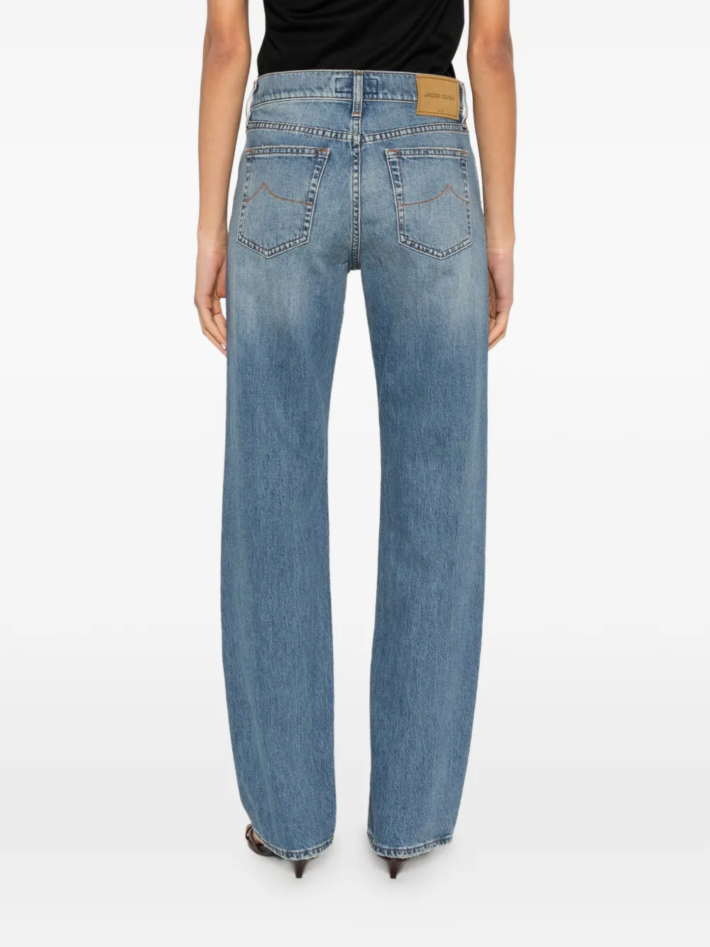 Jacob Cohën Claire straight jeans Blauw