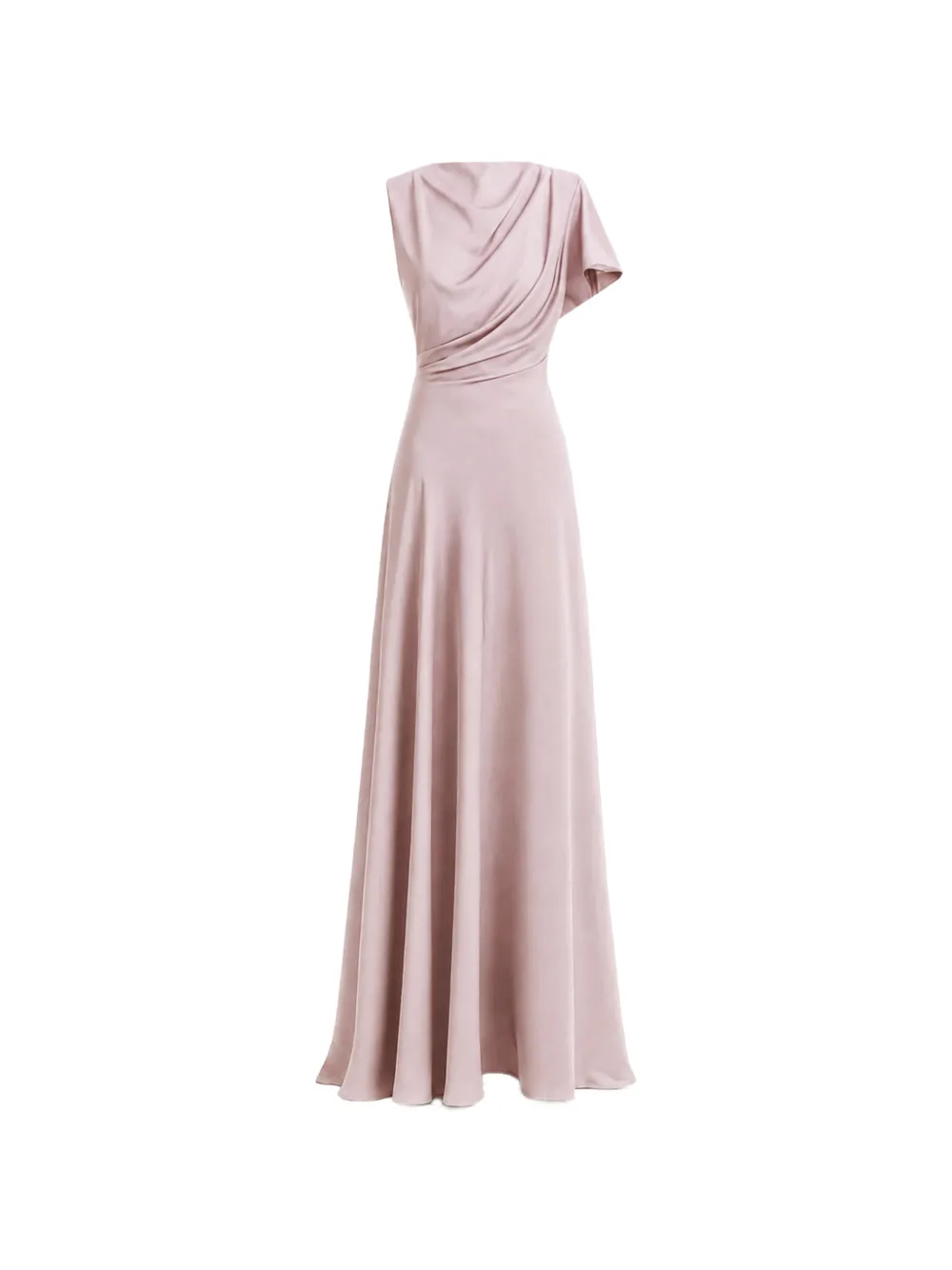 Gemy Maalouf draped cut-out dress - Pink
