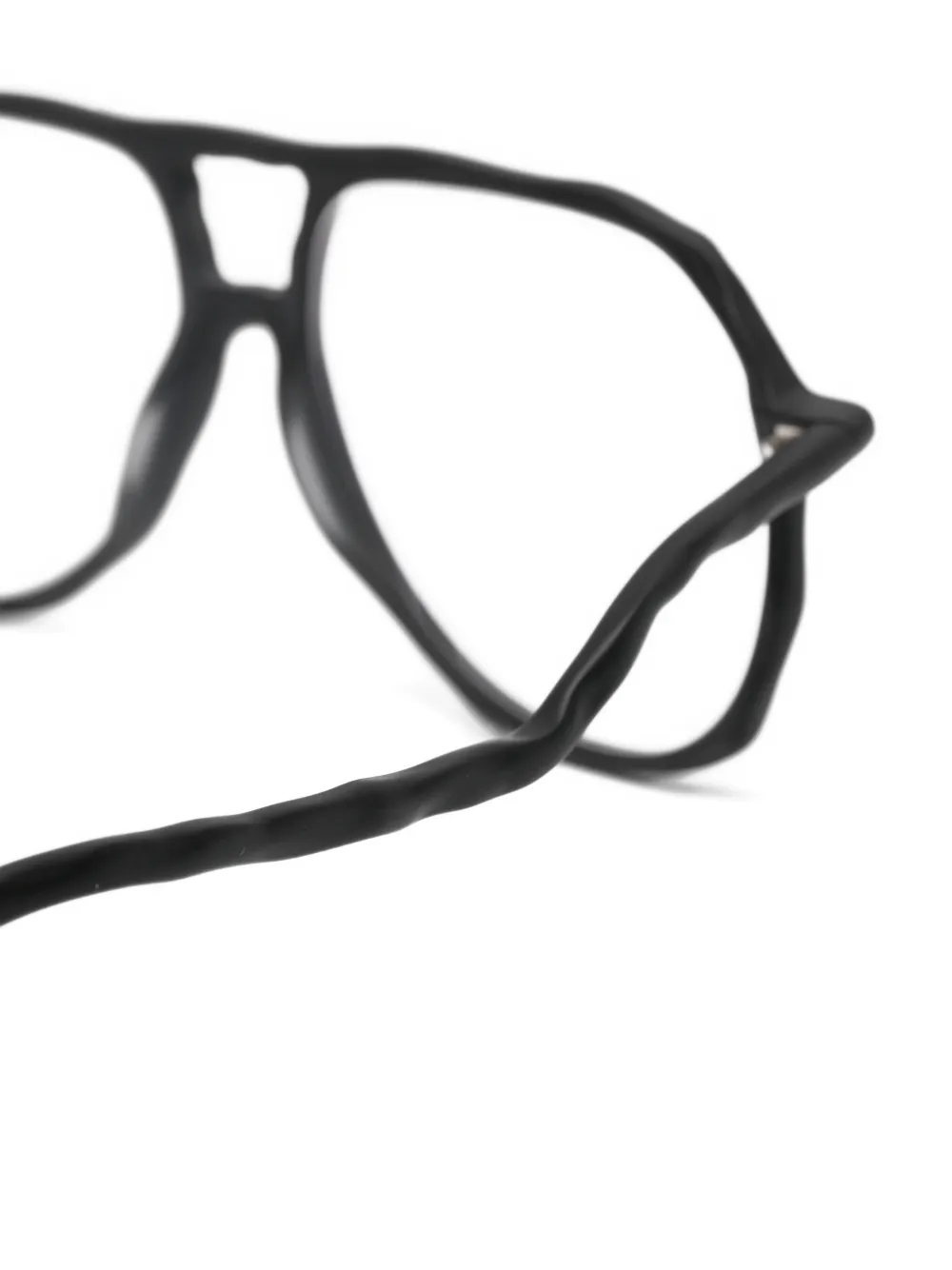 Kuboraum Maske L10 bril met golvend pootje Zwart