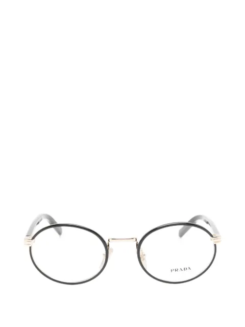 Prada Eyewear Bril met rond montuur