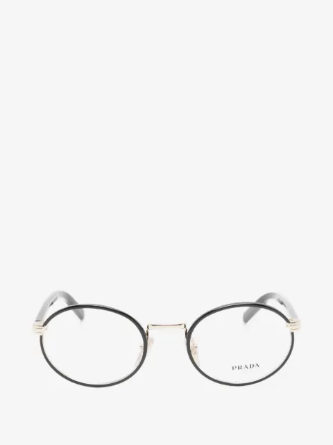 Prada Eyewear lentes con armazón redonda