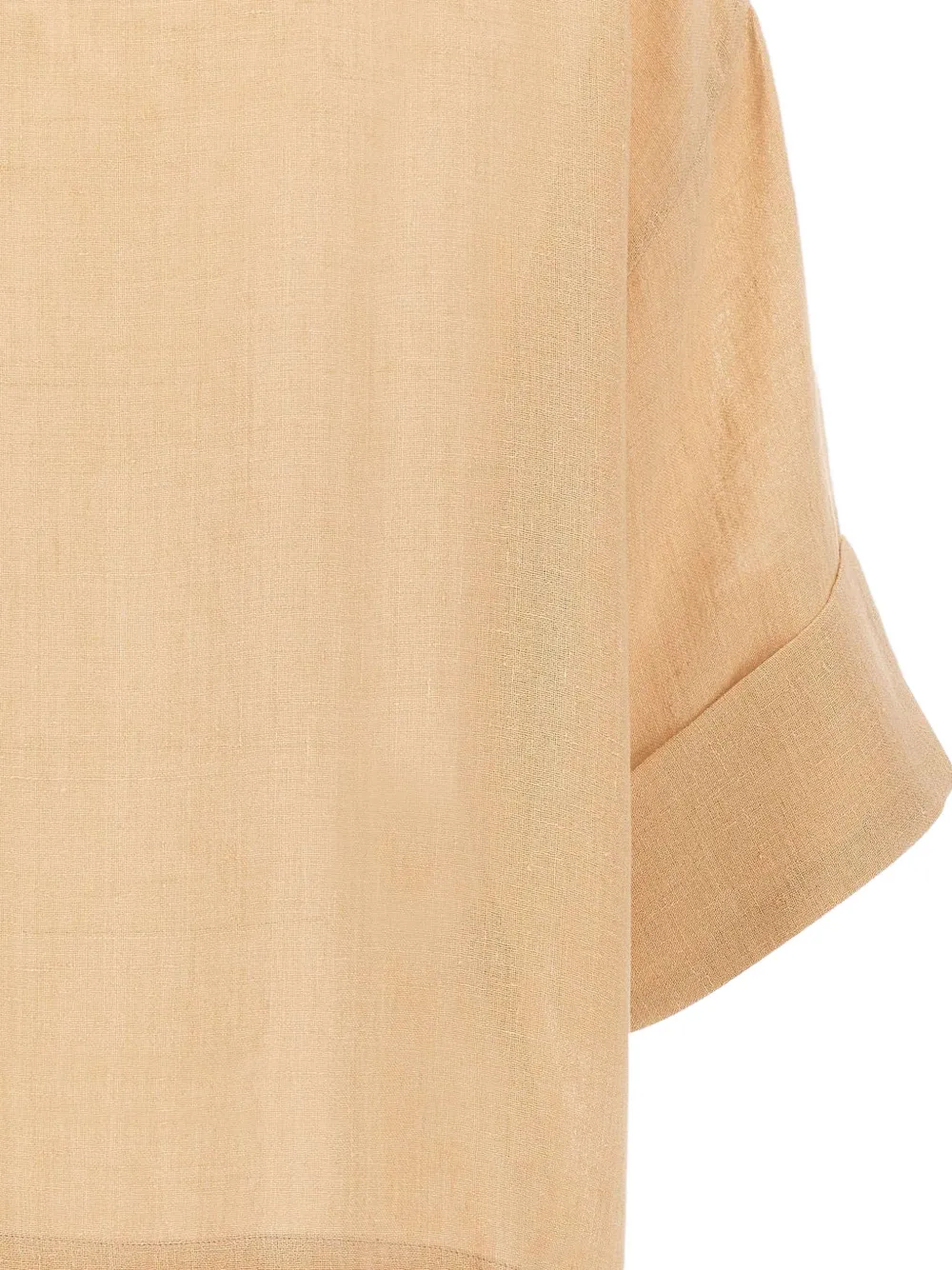 Eleventy Blouse met V-hals Beige