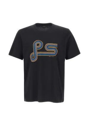 PS Paul Smith Tickets Graphic T-shirt | Blue | FARFETCH