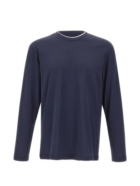 Eleventy crew-neck cotton sweater