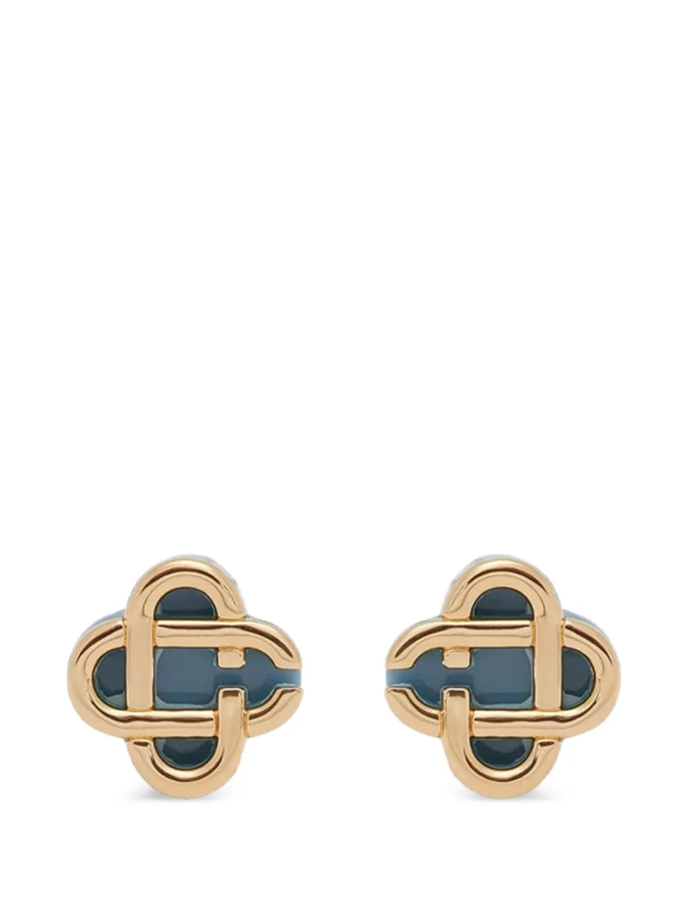 Casablanca Hiking Stacked stud earrings - Oro