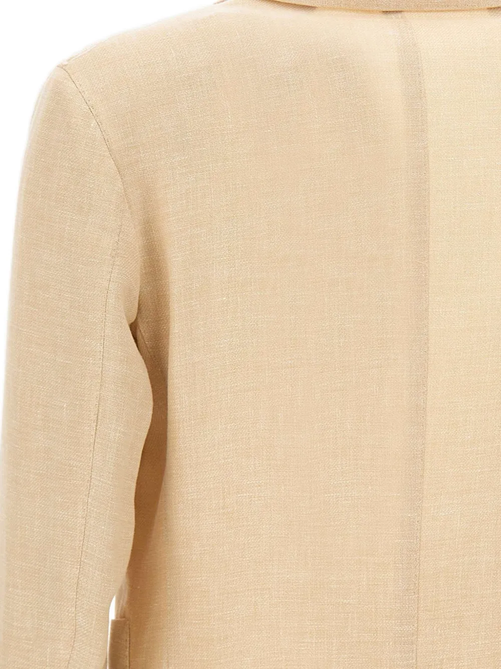 Eleventy Blazer met opgestikte zak Beige