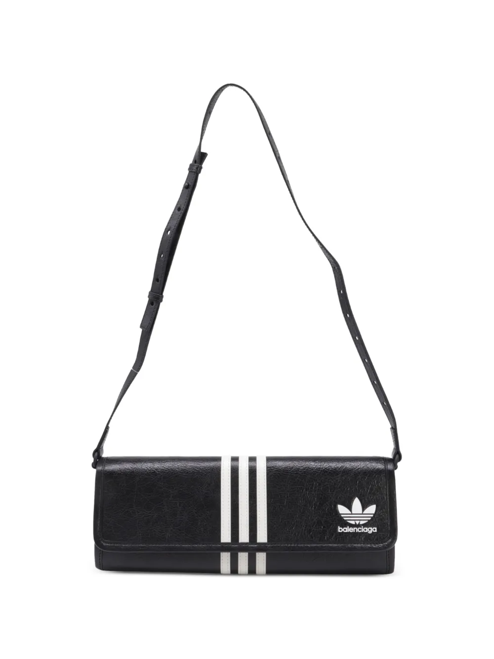 Balenciaga Pre-Owned Wallet strap leather wallet - Schwarz