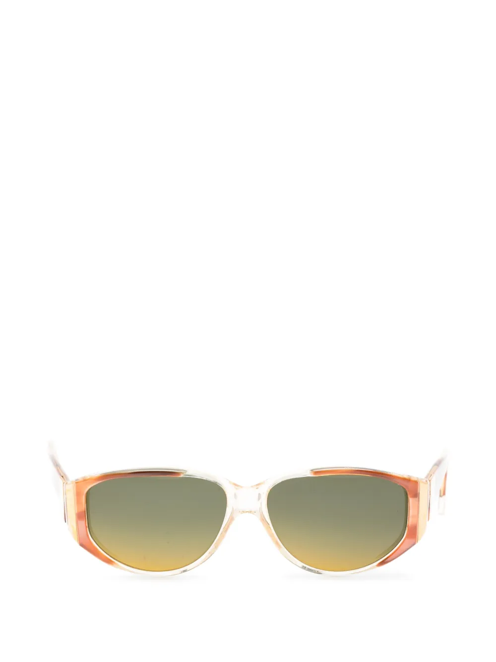 Versace Pre-Owned 1980s gradient-lenses sunglasses - Orange