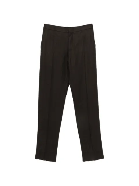 Zegna pantalon à taille élastiquée