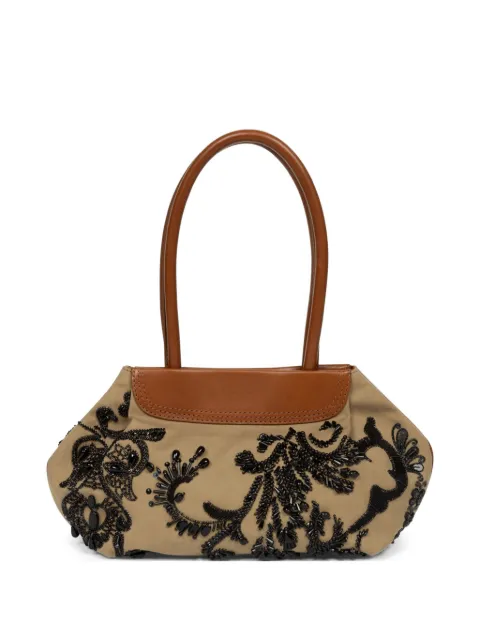 DRIES VAN NOTEN mini embroidered tote bag