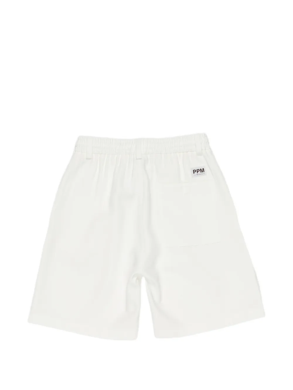 Paolo Pecora Kids Shorts met trekkoord Wit