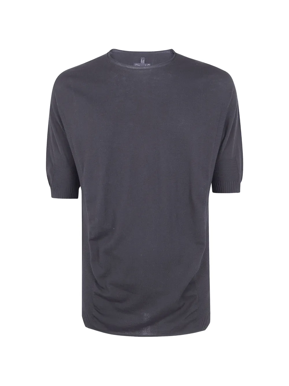 MD75 ribbed-trim T-shirt - Grigio