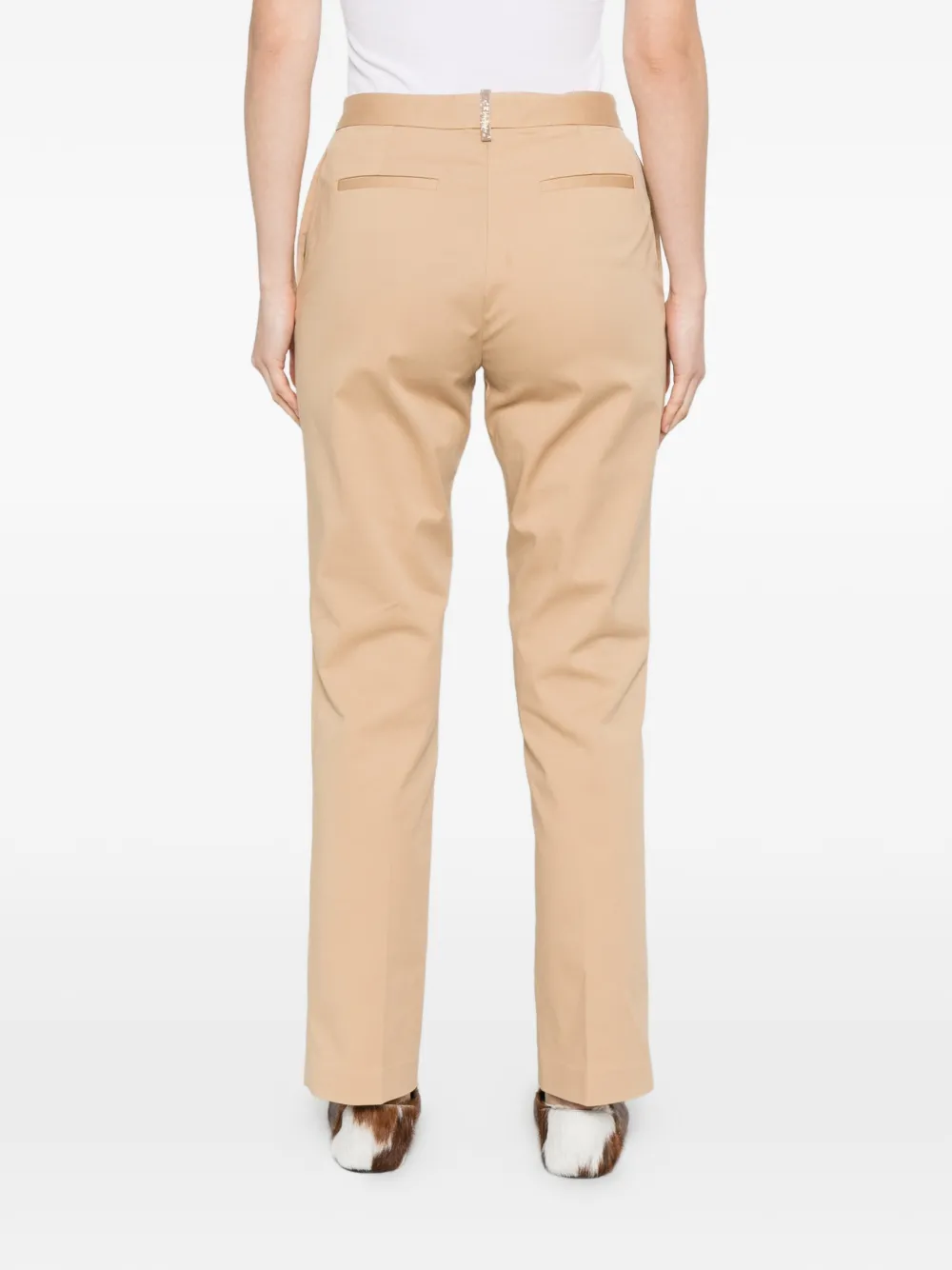 Fabiana Filippi Broek met drukknopen Beige