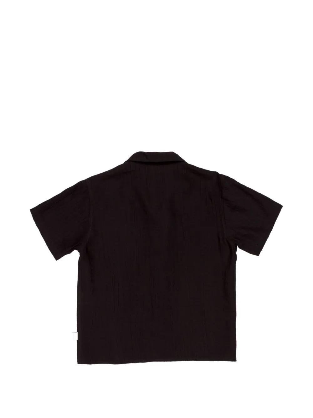 Paolo Pecora Kids Shirt met korte mouwen Zwart