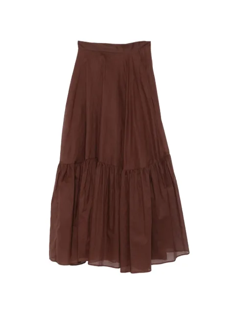 Plan C tiered maxi skirt