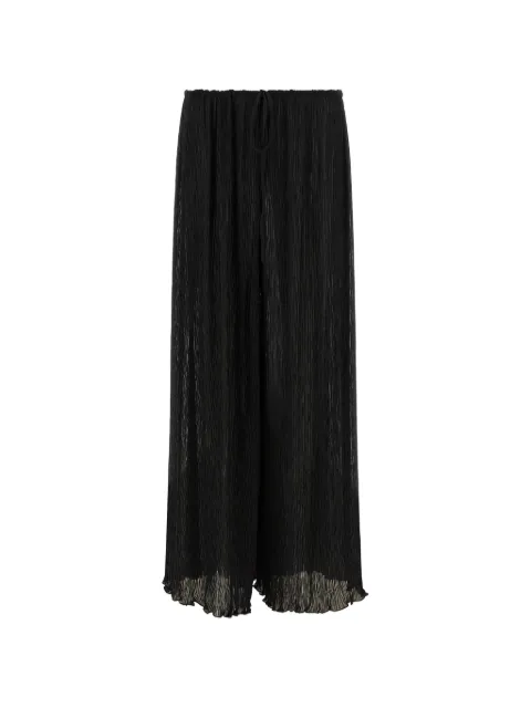 ALLIS BEACHWEAR pleated drawstring trousers