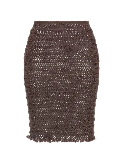 ALLIS BEACHWEAR Emma semi-transparent tulle skirt