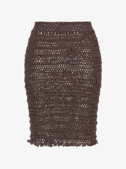 ALLIS BEACHWEAR Emma semi-transparent tulle skirt