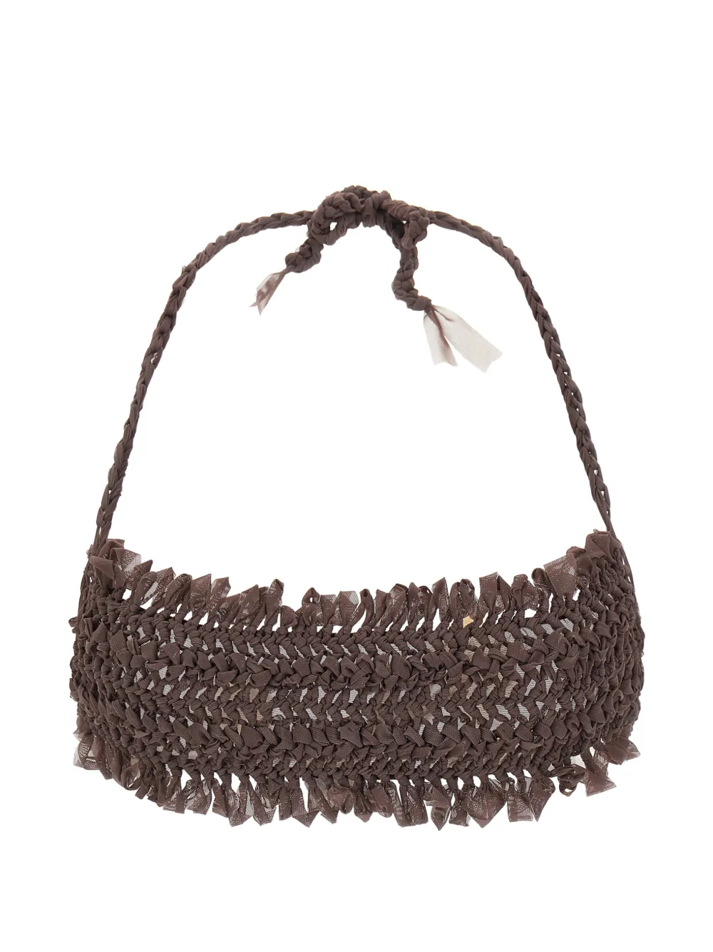 ALIS Aurora bikini top - Braun