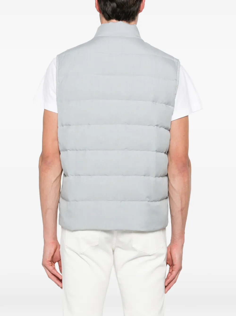 Eleventy Gewatteerde bodywarmer Grijs